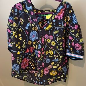 NEW Floral Anthropologie Maeve Blouse XL